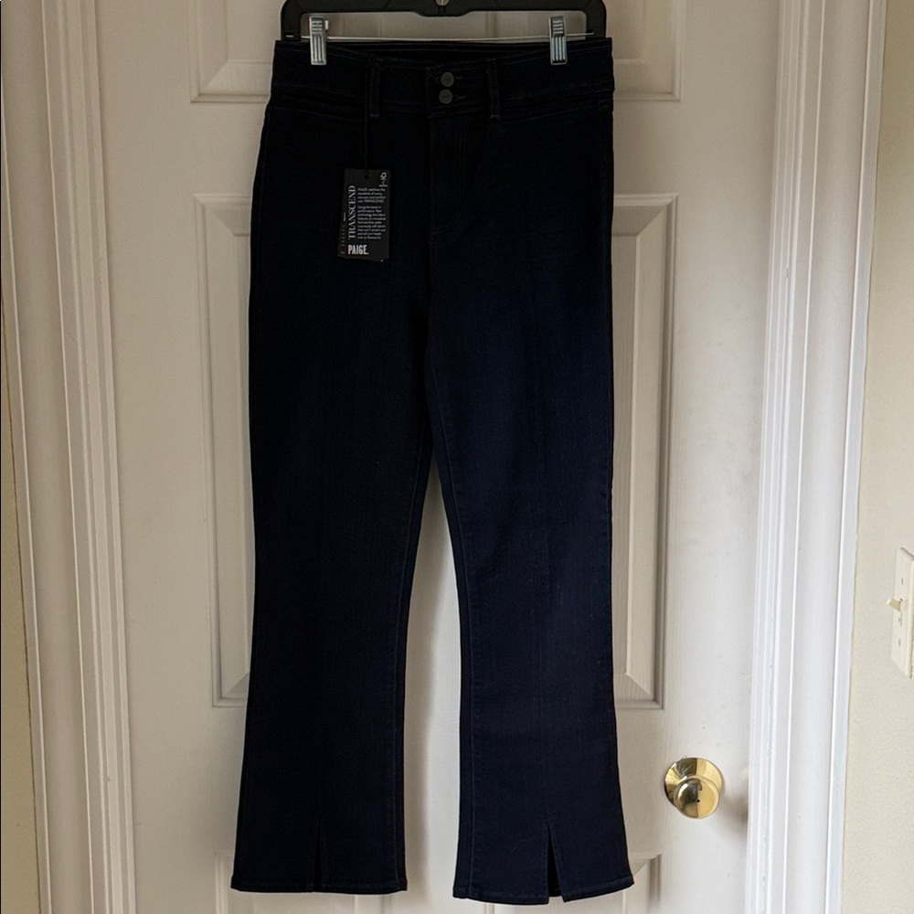 PAIGE CLAUDINE M. BLUE FLARE JEANS